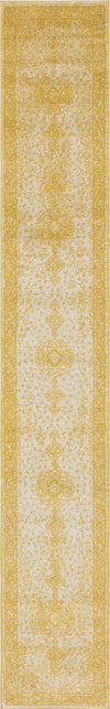 Dover Terrace Collection Area Rug - Marina (Yellow) Runner Yellow Main