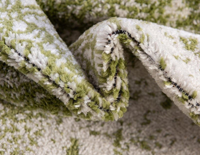 Dover Terrace Collection Area Rug - Marina (Green) Rectangle Green  lifestyle 11