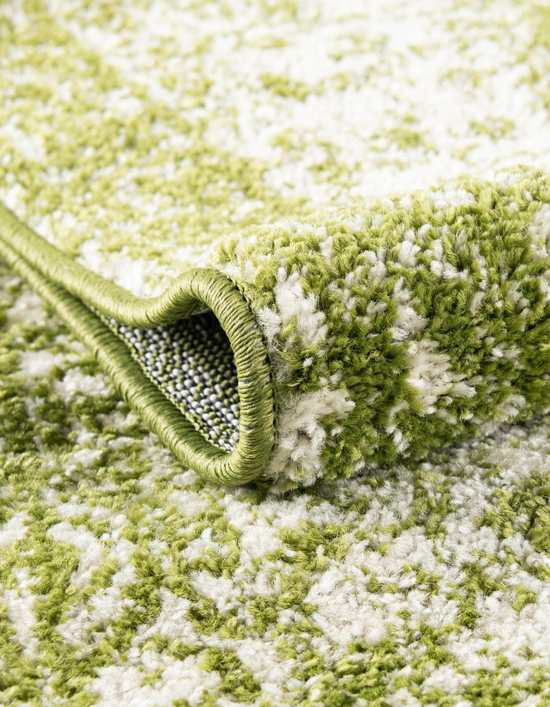 Dover Terrace Collection Area Rug - Marina (Green) Runner Green  lifestyle 39