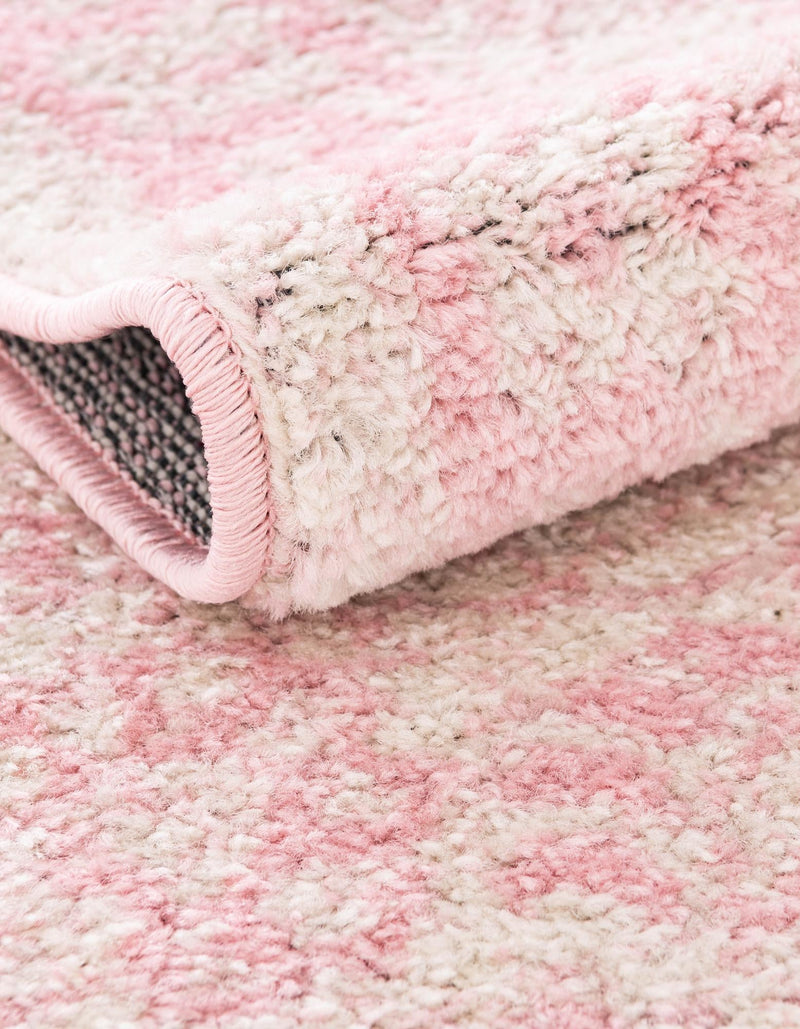 Dover Terrace Collection Area Rug - Marina (Pink) Rectangle Pink  lifestyle 36