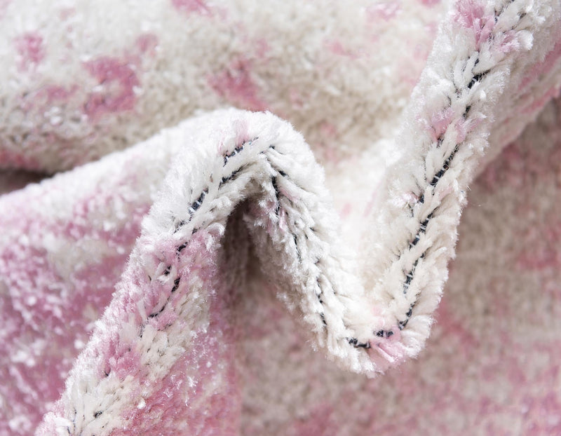 Dover Terrace Collection Area Rug - Marina (Pink) Runner Pink  lifestyle 30