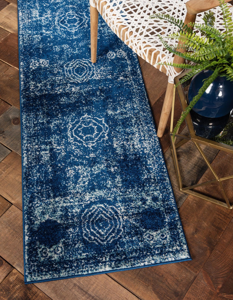 Dover Terrace Collection Area Rug -  Lagoon (Aqua) Runner Aqua  lifestyle 0