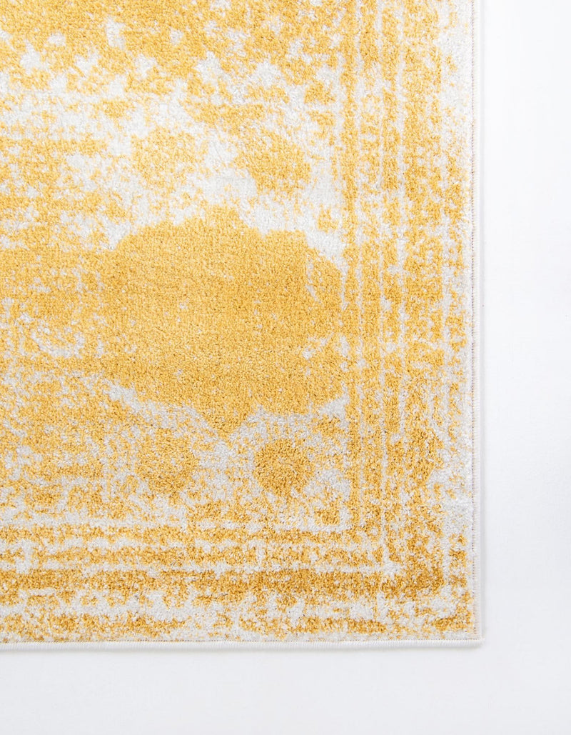 Dover Terrace Collection Area Rug -  Lagoon (Yellow) Rectangle Yellow  lifestyle 11