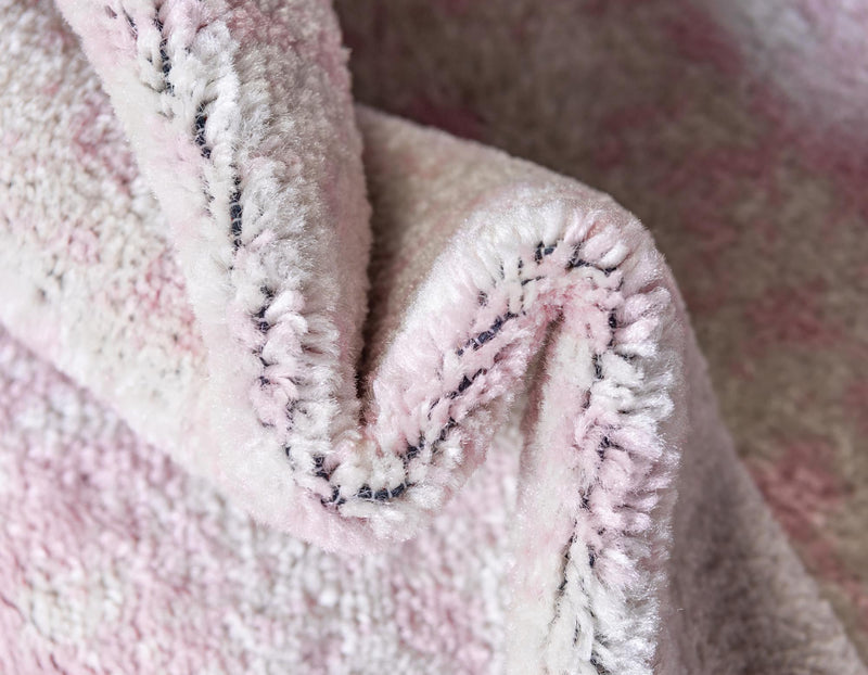 Dover Terrace Collection Area Rug -  Lagoon (Pink) Rectangle Pink  lifestyle 10