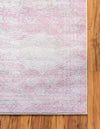 Dover Terrace Collection Area Rug -  Lagoon (Pink) Rectangle Pink  lifestyle 11
