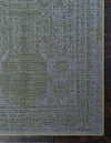Dover Terrace Collection Area Rug -  Lagoon (Green) Runner Green  lifestyle 44