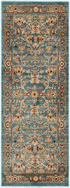 Coastal Haven Collection Area Rug - Seabreeze Runner Turquoise  lifestyle 49
