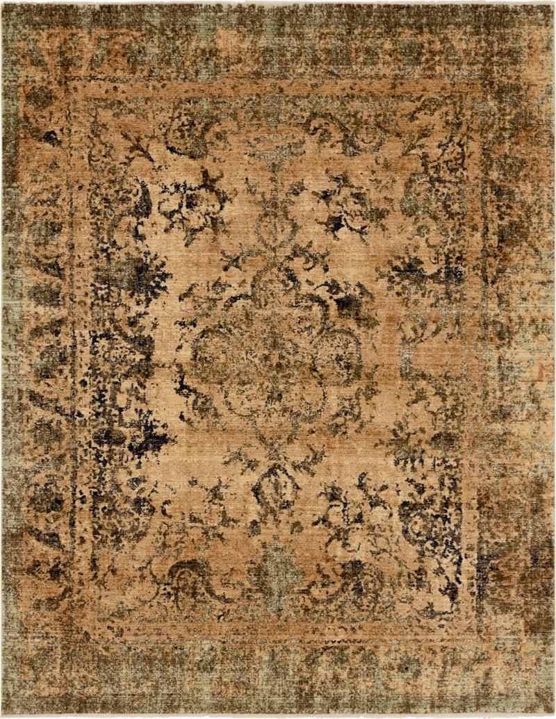 Coastal Haven Collection Area Rug -  Tidepool Rectangle Tan Main