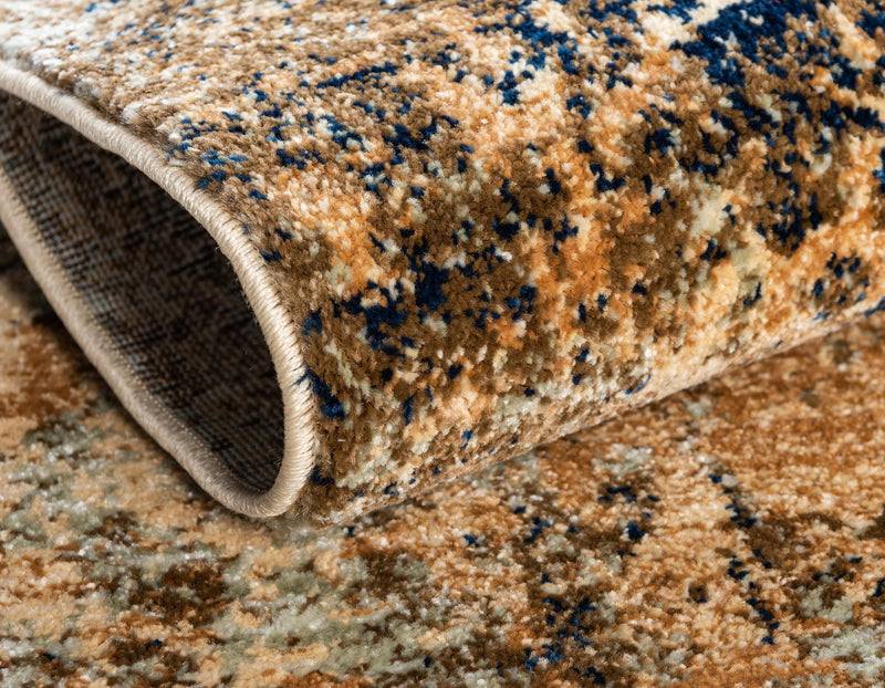 Coastal Haven Collection Area Rug -  Tidepool Rectangle Tan  lifestyle 7