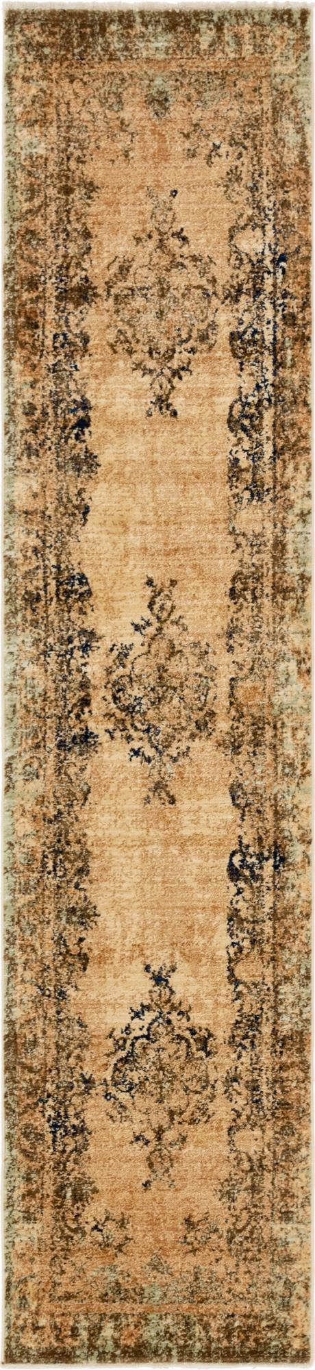 Coastal Haven Collection Area Rug -  Tidepool Runner Tan  lifestyle 13
