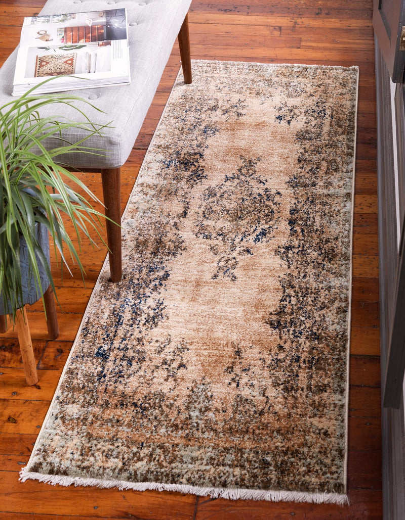 Coastal Haven Collection Area Rug -  Tidepool Runner Tan  lifestyle 18