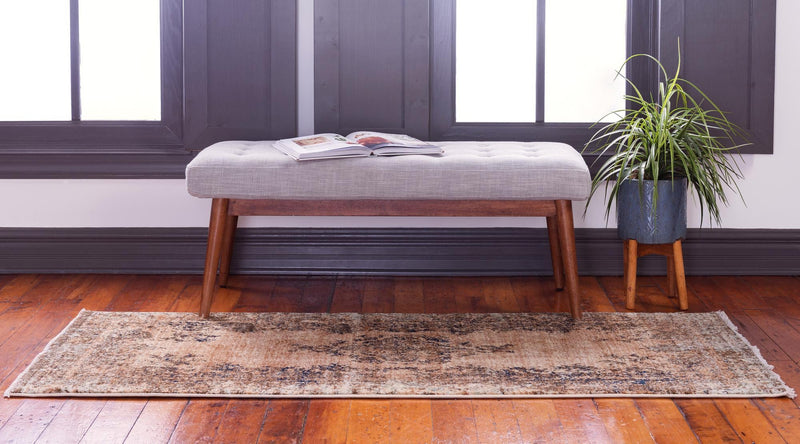 Coastal Haven Collection Area Rug -  Tidepool Runner Tan  lifestyle 28