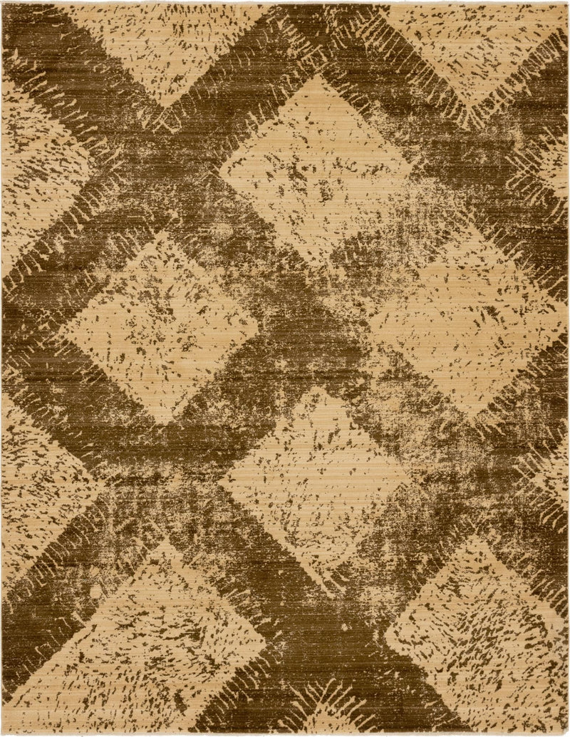 Coastal Haven Collection Area Rug -  Coralreef Rectangle Brown Main