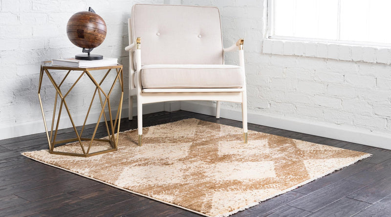 Coastal Haven Collection Area Rug -  Coralreef Square Brown  lifestyle 29