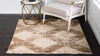 Coastal Haven Collection Area Rug -  Coralreef Square Brown  lifestyle 33