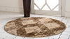Coastal Haven Collection Area Rug -  Coralreef Round Brown  lifestyle 30