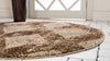 Coastal Haven Collection Area Rug -  Coralreef Round Brown  lifestyle 34