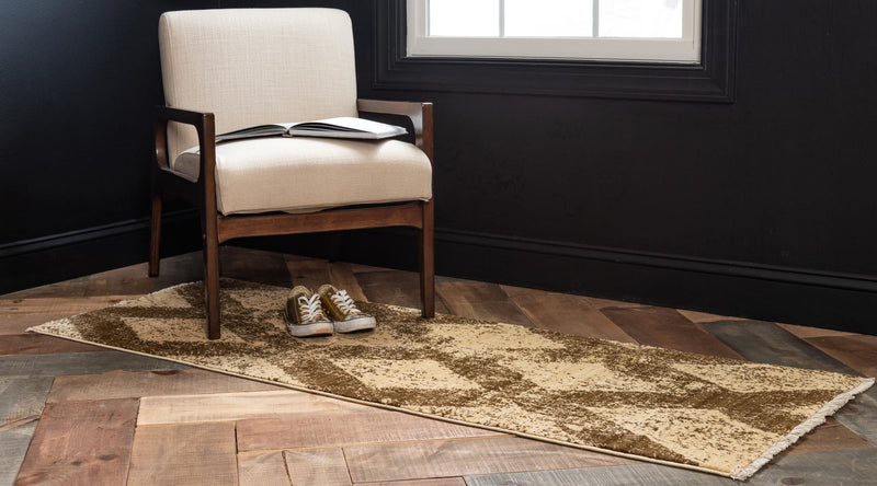 Coastal Haven Collection Area Rug -  Coralreef Runner Brown  lifestyle 31