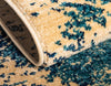 Coastal Haven Collection Area Rug -  Coralreef Rectangle Blue  lifestyle 14