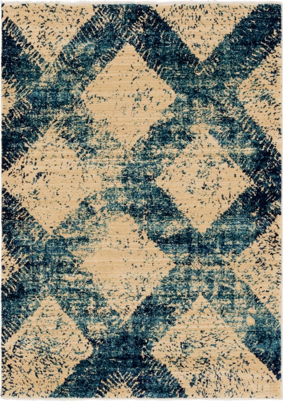 Coastal Haven Collection Area Rug -  Coralreef Rectangle Blue  lifestyle 2