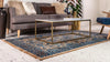 Coastal Haven Collection Area Rug -  Mariner Rectangle Orange  lifestyle 3