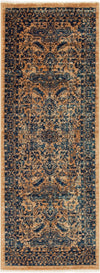 Coastal Haven Collection Area Rug -  Mariner Runner Orange  lifestyle 14