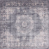 Heirloom Harbor Collection Area Rug - Heritage Square Gray  lifestyle 59
