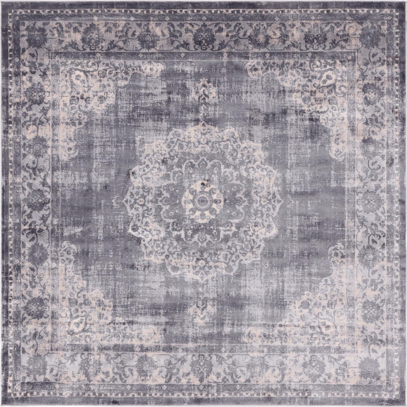 Heirloom Harbor Collection Area Rug - Heritage Square Gray  lifestyle 59