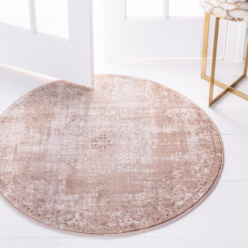 Heirloom Harbor Collection Area Rug - Heritage Round Beige  lifestyle 62