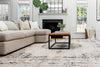 Heirloom Harbor Collection Area Rug - Heritage Rectangle Beige and Blue  lifestyle 57