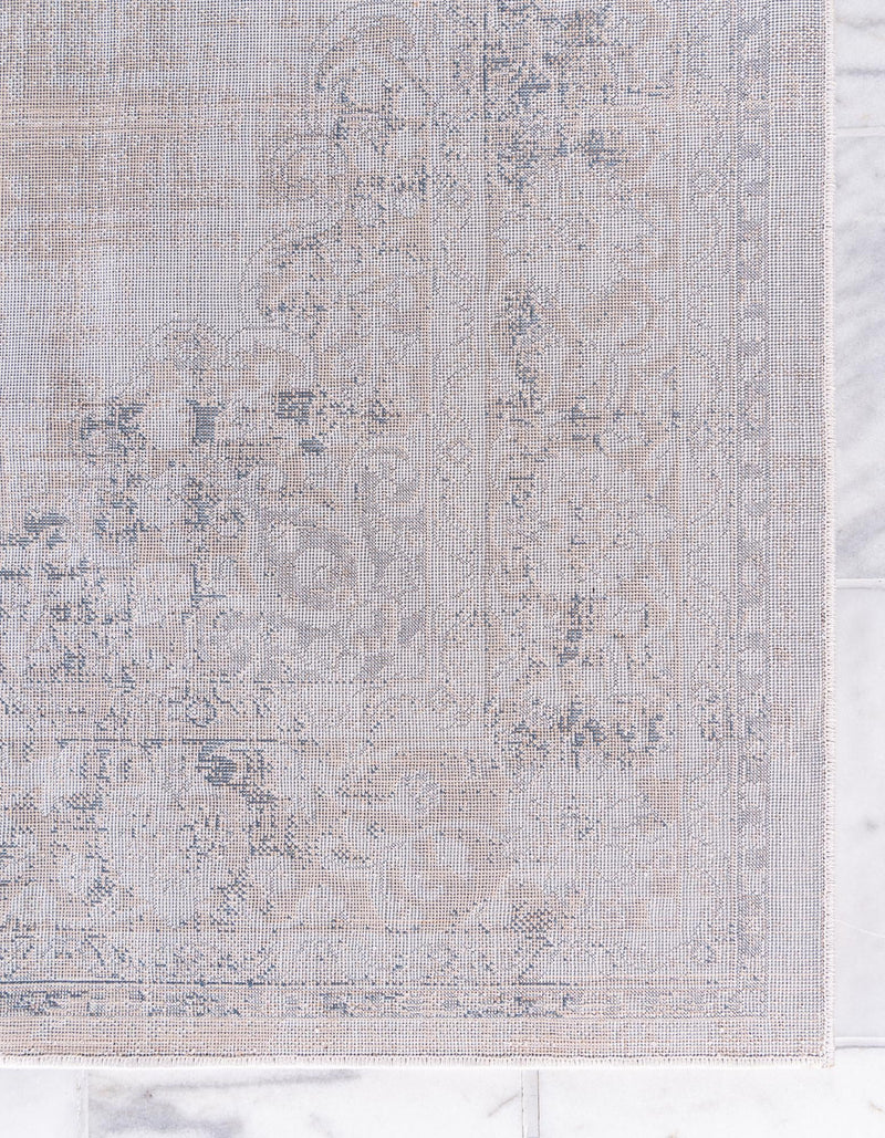 Heirloom Harbor Collection Area Rug - Heritage Rectangle Beige and Blue  lifestyle 49