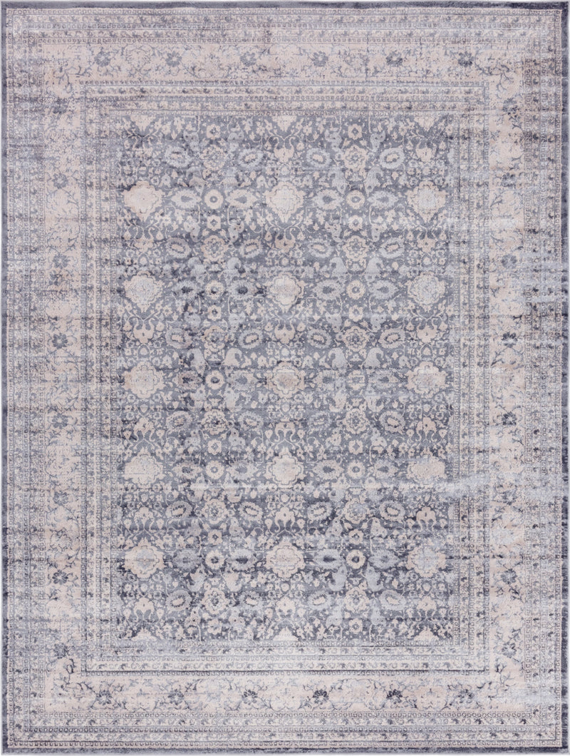 Heirloom Harbor Collection Area Rug -  Cove Rectangle Gray Main