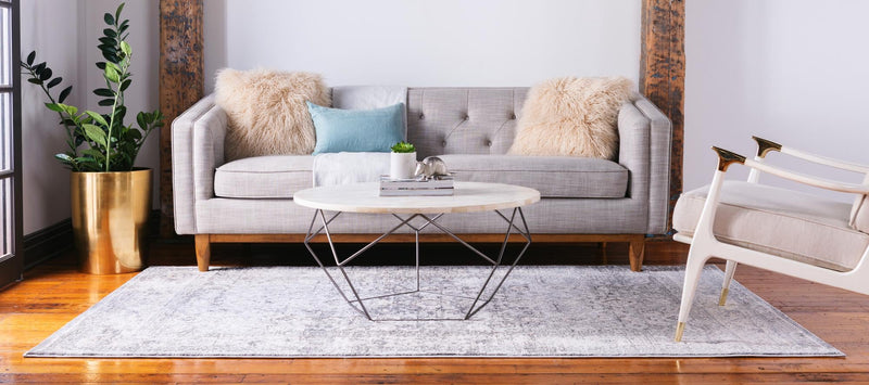 Heirloom Harbor Collection Area Rug -  Cove Rectangle Gray  lifestyle 10