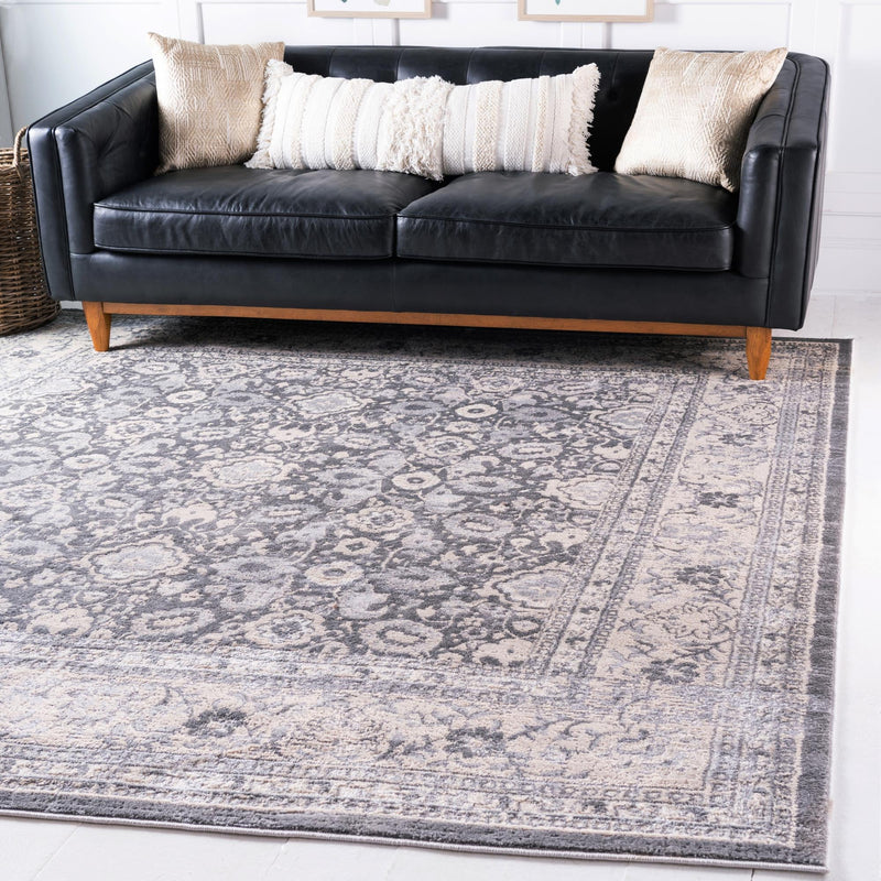 Heirloom Harbor Collection Area Rug -  Cove Square Gray  lifestyle 44