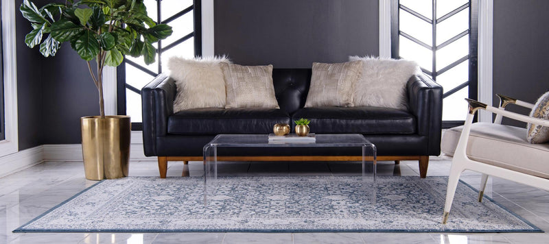 Heirloom Harbor Collection Area Rug -  Cove Rectangle Dark Blue  lifestyle 8