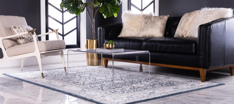 Heirloom Harbor Collection Area Rug -  Cove Rectangle Dark Blue  lifestyle 11