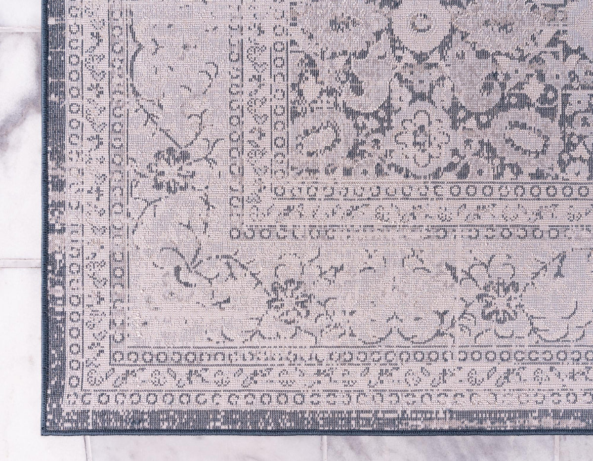 Heirloom Harbor Collection Area Rug -  Cove Rectangle Dark Blue  lifestyle 29