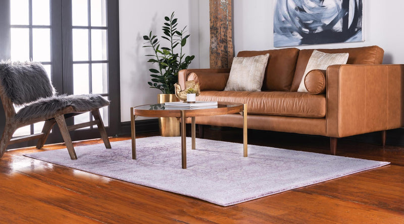 Heirloom Harbor Collection Area Rug -  Cove Rectangle Violet  lifestyle 9