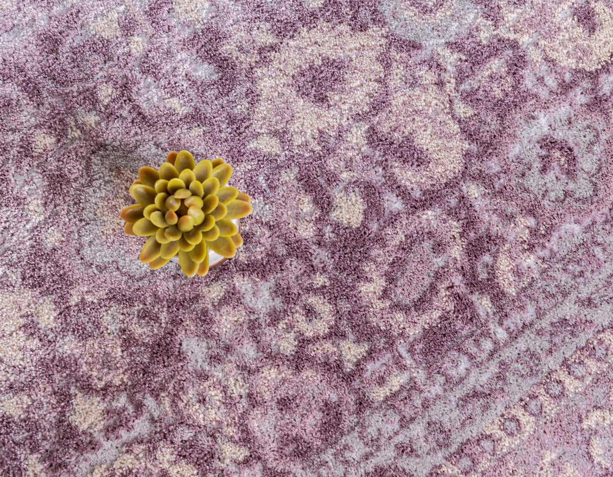 Heirloom Harbor Collection Area Rug -  Cove Rectangle Violet  lifestyle 18