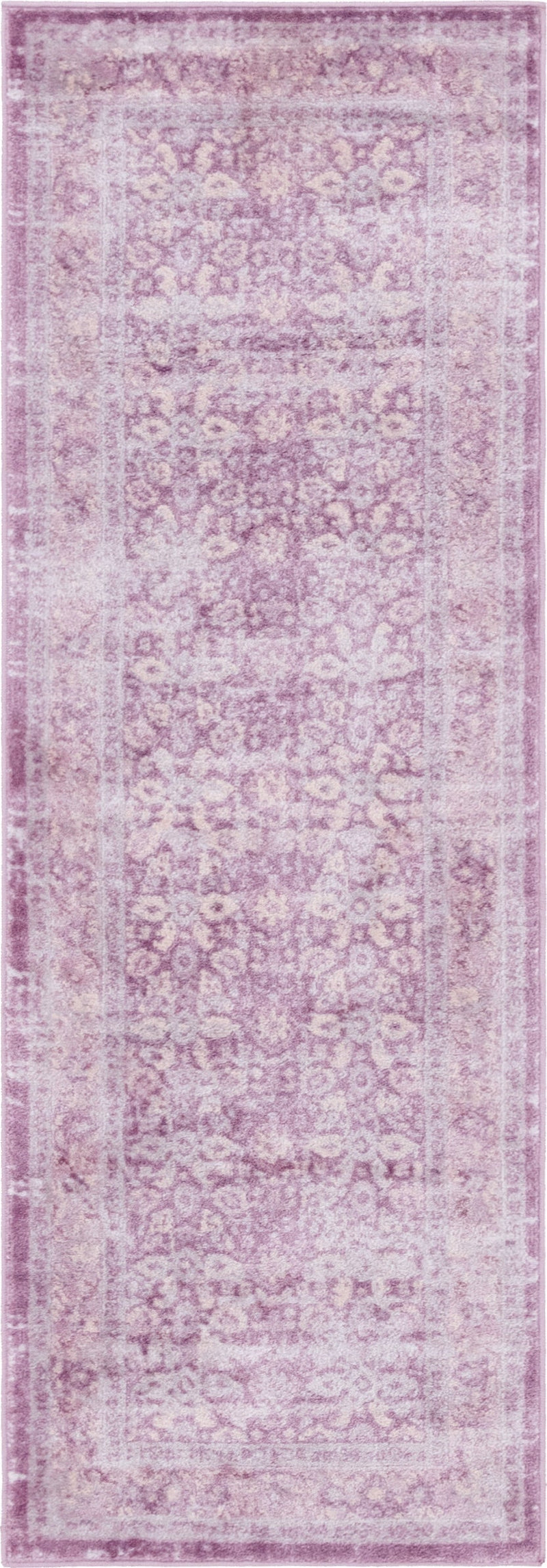 Heirloom Harbor Collection Area Rug -  Cove Runner Violet  lifestyle 40