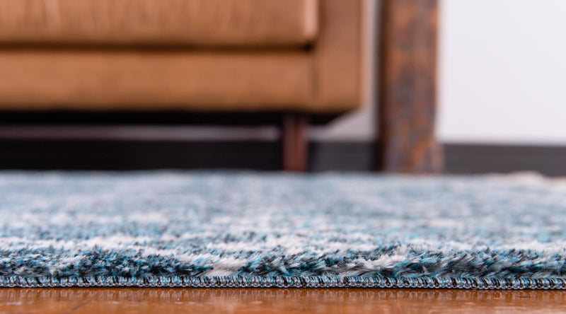 Himalaya Heights Collection Area Rug - Everest Rectangle Dark Blue  lifestyle 5