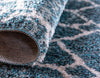 Himalaya Heights Collection Area Rug - Everest Rectangle Dark Blue  lifestyle 7