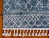 Himalaya Heights Collection Area Rug - Everest Rectangle Dark Blue  lifestyle 9
