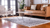 Himalaya Heights Collection Area Rug - Everest Rectangle Dark Gray  lifestyle 7