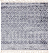 Himalaya Heights Collection Area Rug - Everest Square Dark Gray  lifestyle 44
