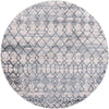 Himalaya Heights Collection Area Rug - Everest Round Ivory  lifestyle 47