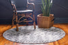 Himalaya Heights Collection Area Rug - Everest Round Ivory  lifestyle 62