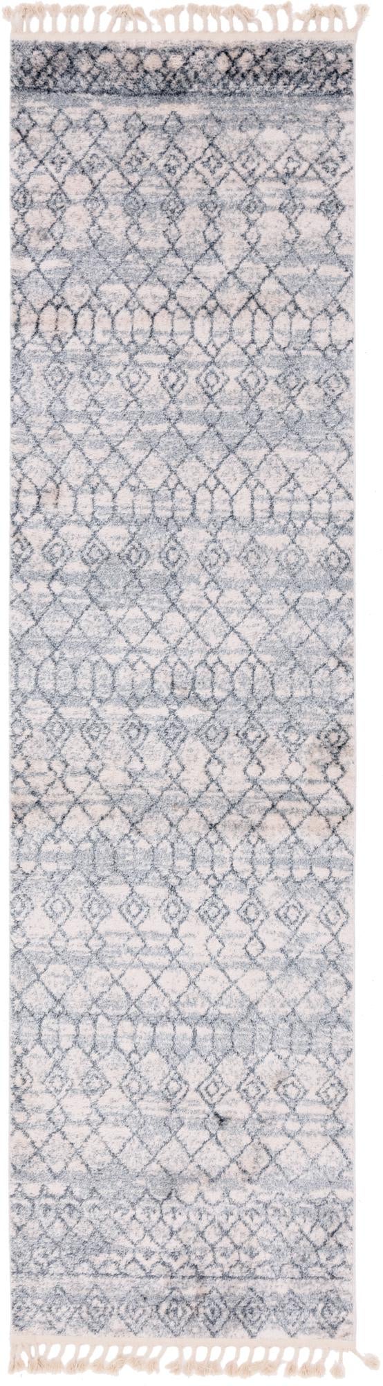 Himalaya Heights Collection Area Rug - Everest Runner Ivory  lifestyle 48