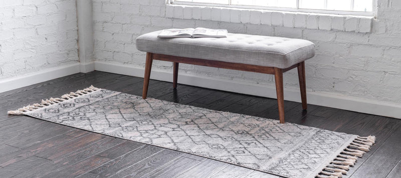 Himalaya Heights Collection Area Rug - Everest Runner Ivory  lifestyle 63