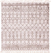 Himalaya Heights Collection Area Rug - Everest Square Brown  lifestyle 49